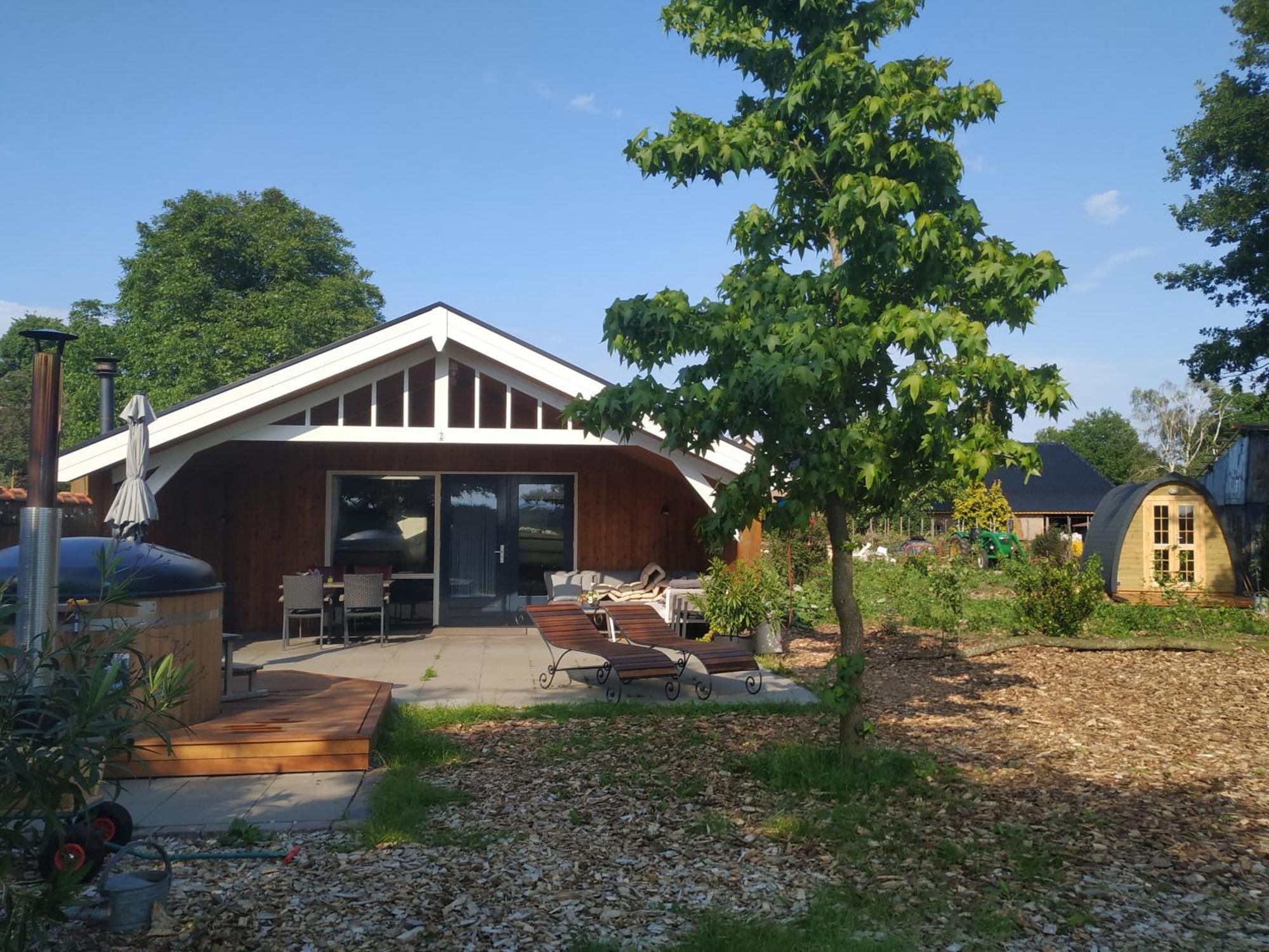 Chalet "Het Biggetje" Hottub - Sauna Volkel Esterno foto